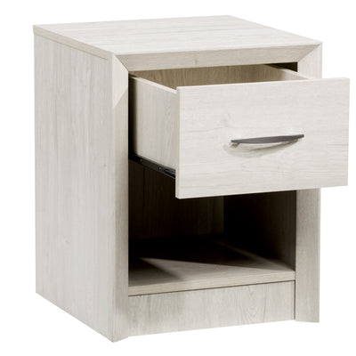 white washed oak Mid Century Modern Night Stand Newport Collection product image by CorLiving#color_white-washed-oak