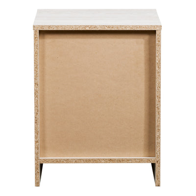 white washed oak Mid Century Modern Night Stand Newport Collection product image by CorLiving#color_white-washed-oak