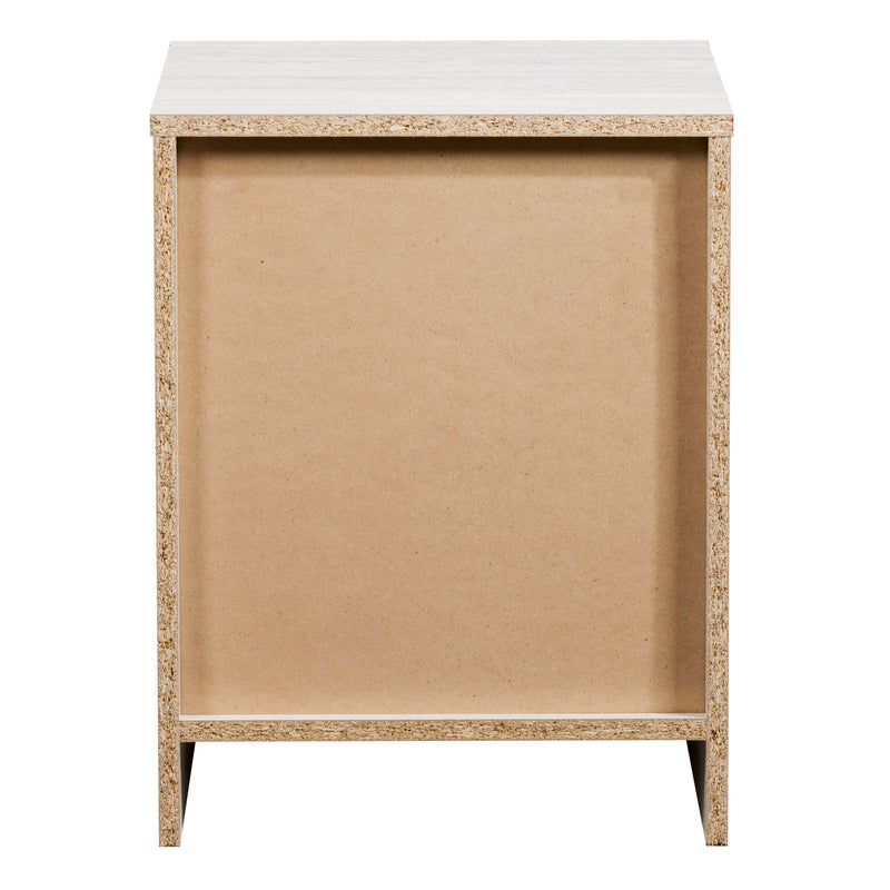 white washed oak Mid Century Modern Night Stand Newport Collection product image by CorLiving