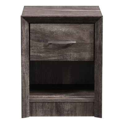 brown washed oak Mid Century Modern Night Stand Newport Collection product image by CorLiving#color_brown-washed-oak