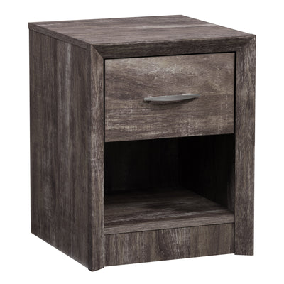 brown washed oak Mid Century Modern Night Stand Newport Collection product image by CorLiving#color_brown-washed-oak