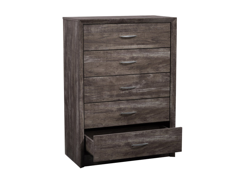 brown washed oak Tall Bedroom Dresser Newport Collection product image by CorLiving