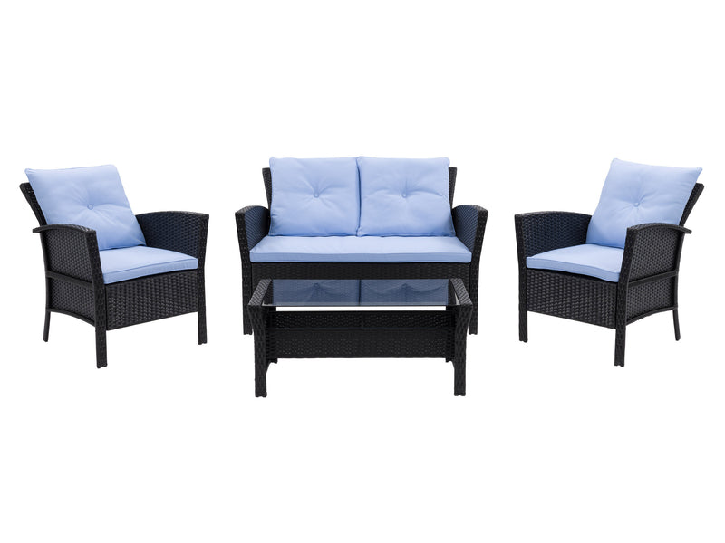 Gardenline 4 piece conversation on sale set