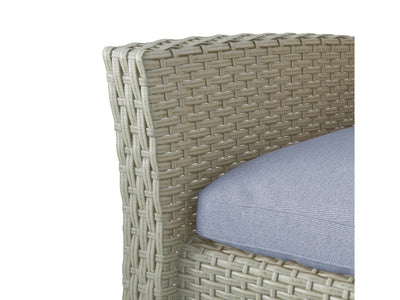 light blue 4 Piece Wicker Patio Set Cascade Collection detail image by CorLiving#color_light-blue