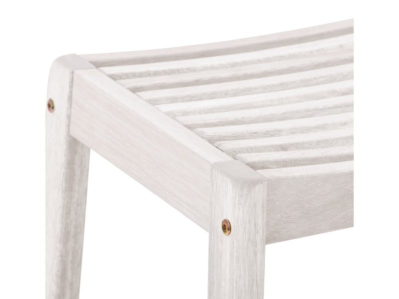 white Natural Wood Bar Stools, Set of 2 Miramar Collection detail image by CorLiving