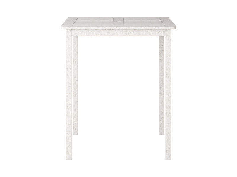 white Outdoor Bar Height Table Miramar Collection product image by CorLiving