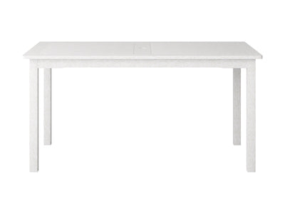 white Outdoor Wood Dining Table Miramar Collection product image by CorLiving#color_miramar-washed-white