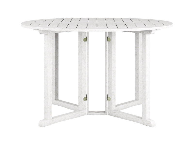 white Outdoor Drop Leaf Table Miramar Collection product image by CorLiving