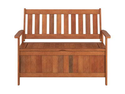 brown Wooden Storage Bench Miramar Collection product image by CorLiving#color_miramar-brown