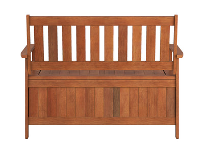 brown Wooden Storage Bench Miramar Collection product image by CorLiving#color_miramar-brown