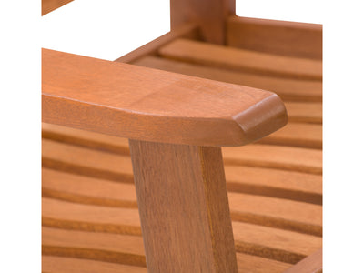 brown Outdoor Rocking Chair Miramar Collection detail image by CorLiving#color_miramar-brown