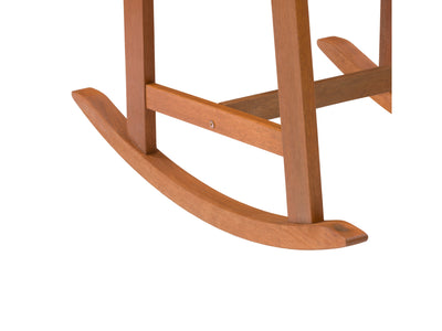 brown Outdoor Rocking Chair Miramar Collection detail image by CorLiving#color_miramar-brown