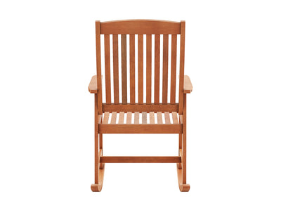 brown Outdoor Rocking Chair Miramar Collection product image by CorLiving#color_miramar-brown