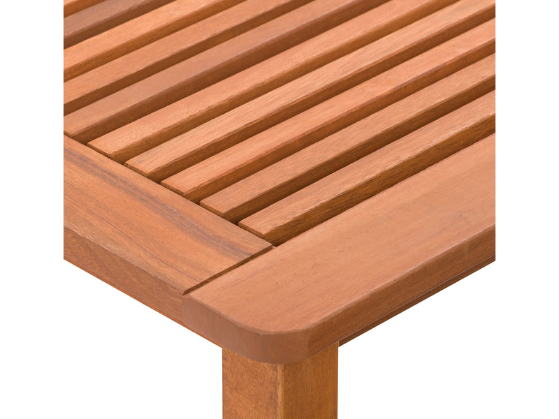 brown Natural Wood Side Table Miramar Collection detail image by CorLiving