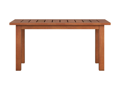 brown Natural Wood Coffee Table Miramar Collection product image by CorLiving#color_miramar-brown