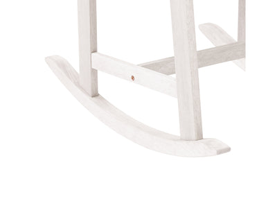 white Outdoor Rocking Chair Miramar Collection detail image by CorLiving#color_miramar-washed-white