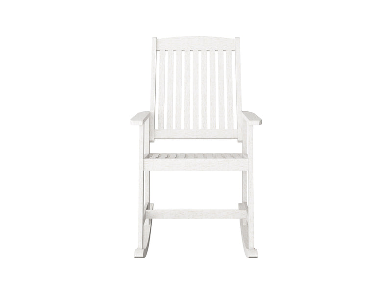 white Outdoor Rocking Chair Miramar Collection product image by CorLiving