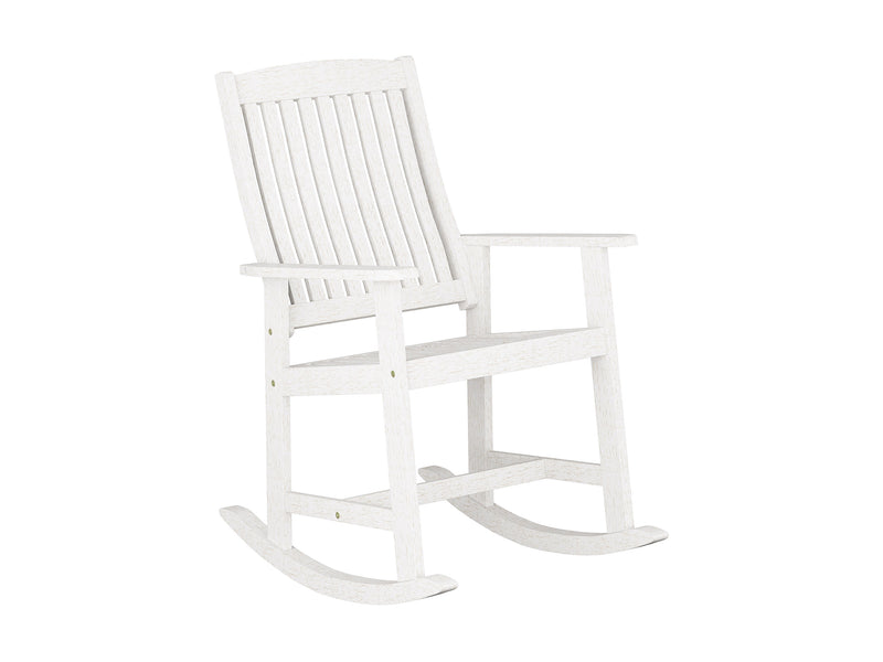 white Outdoor Rocking Chair Miramar Collection product image by CorLiving