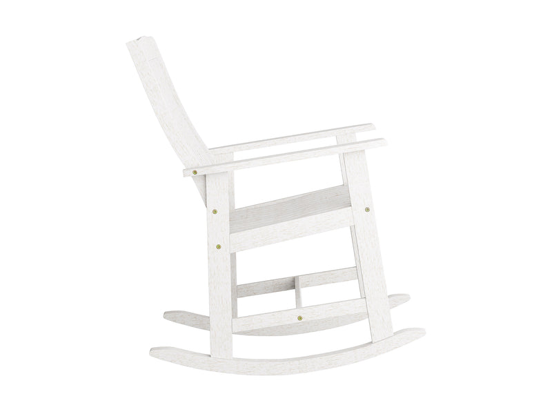 white Outdoor Rocking Chair Miramar Collection product image by CorLiving