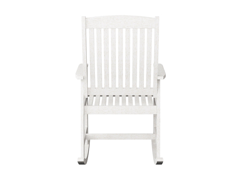 white Outdoor Rocking Chair Miramar Collection product image by CorLiving