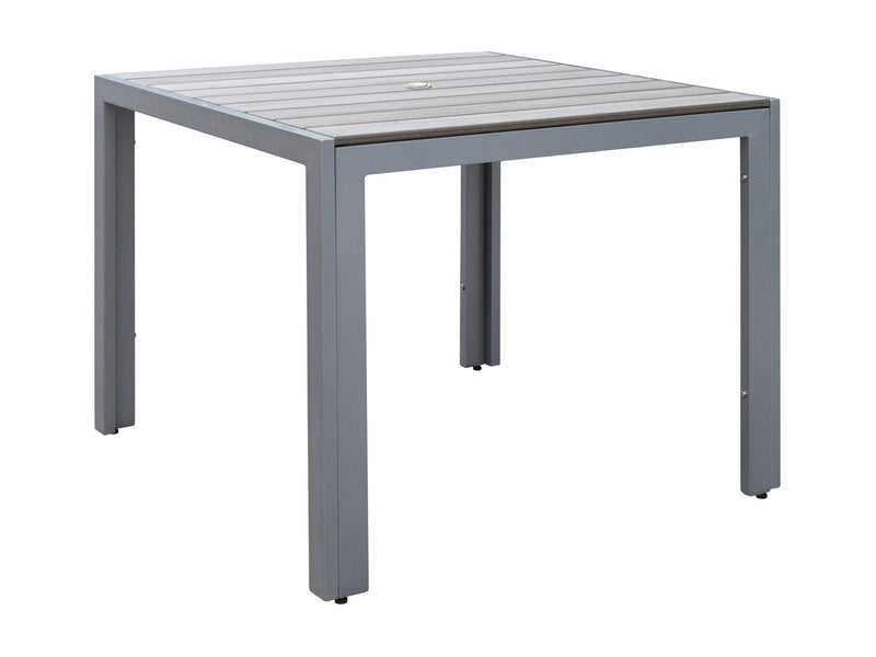 grey Square Outdoor Dining Table Gallant Collection product image by CorLiving