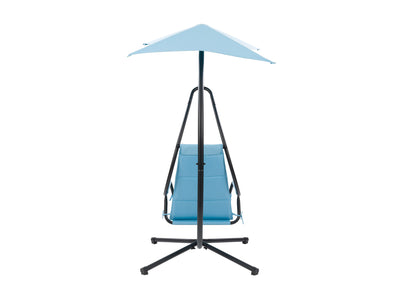 light blue Swing Lounge Chair Kingsley Collection product image by CorLiving#color_light-blue