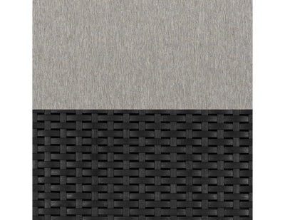 grey and black weave Outdoor Conversation Set, 4pc Adelaide Collection detail image by CorLiving#color_grey-and-black-weave