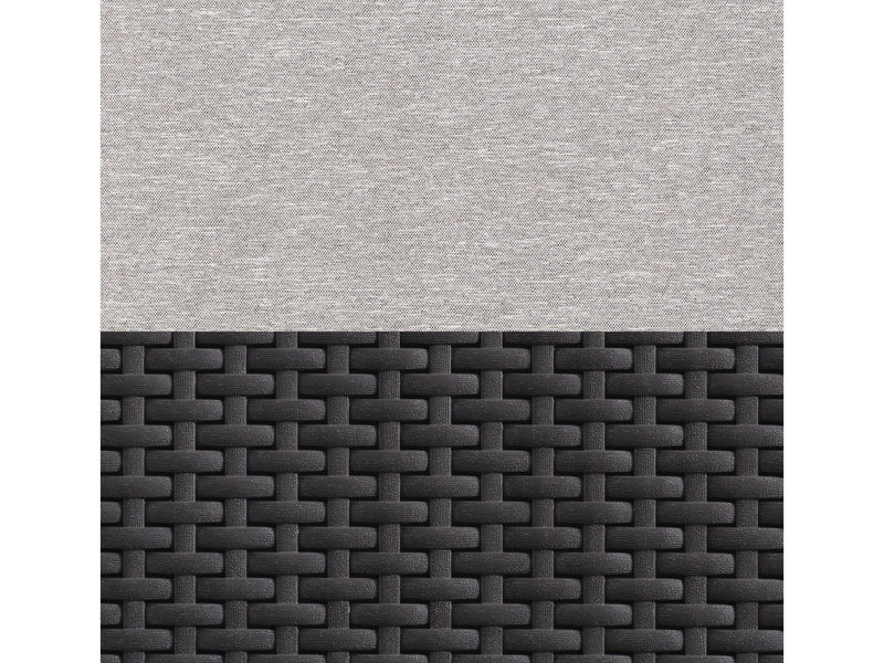 black and grey 3pc Patio Set Lake Front Collection detail image by CorLiving