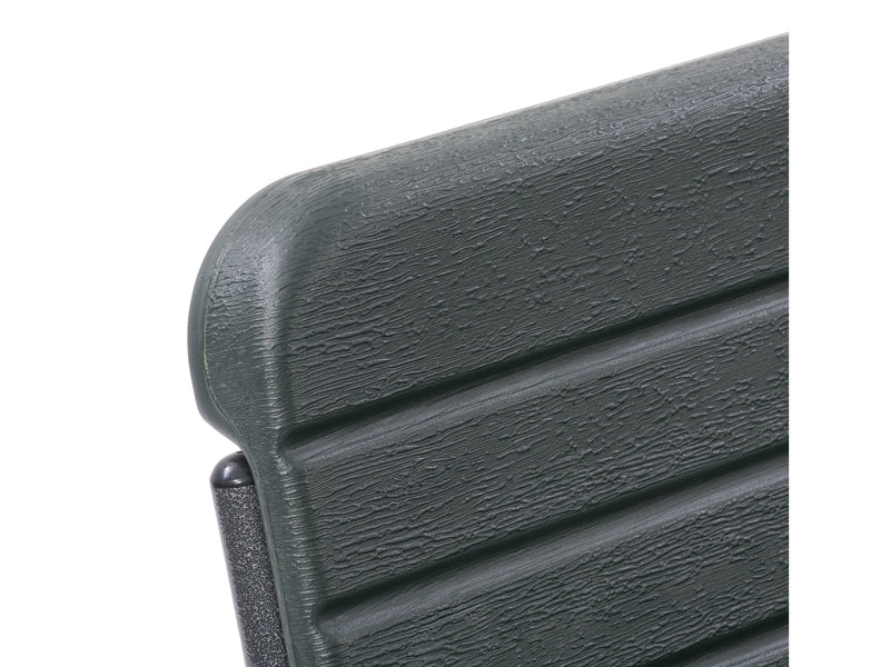 dark green Gliding Bench Lake Front Collection detail image by CorLiving