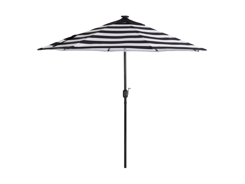9ft Patio Umbrella with Lights, Tilting