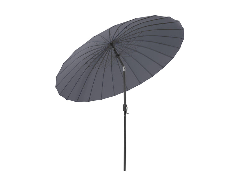 grey parasol umbrella, tilting  Sun Shield Collection product image CorLiving