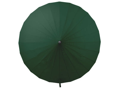 dark green parasol umbrella, tilting  Sun Shield Collection detail image CorLiving#color_dark-green