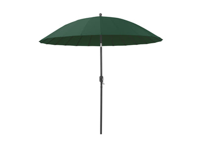 dark green parasol umbrella, tilting  Sun Shield Collection product image CorLiving#color_dark-green