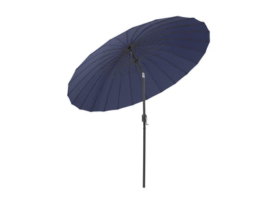 navy blue parasol umbrella, tilting  Sun Shield Collection product image CorLiving#color_navy-blue