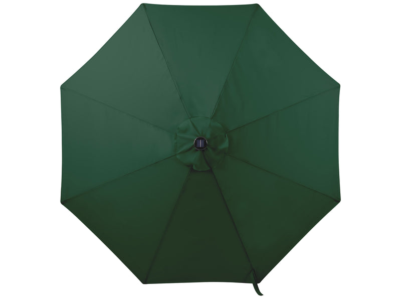 dark green led umbrella, tilting Skylight Collection detail image CorLiving