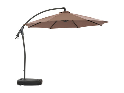 sand cantilever patio umbrella with base Endure Collection product image CorLiving#color_sand
