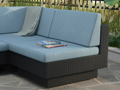 teal Patio Middle Seat Park Terrace Collection lifestyle scene by CorLiving#color_teal
