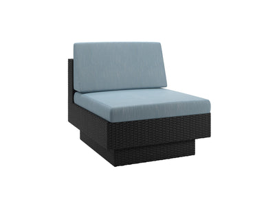 teal Patio Middle Seat Park Terrace Collection product image by CorLiving#color_teal