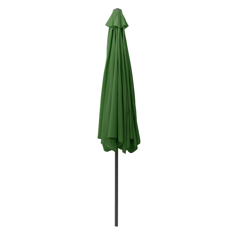 forest green 10ft patio umbrella, round tilting with base 200 Series product image CorLiving