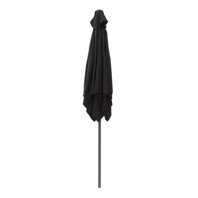 black square patio umbrella, tilting with base 300 Series product image CorLiving#color_black
