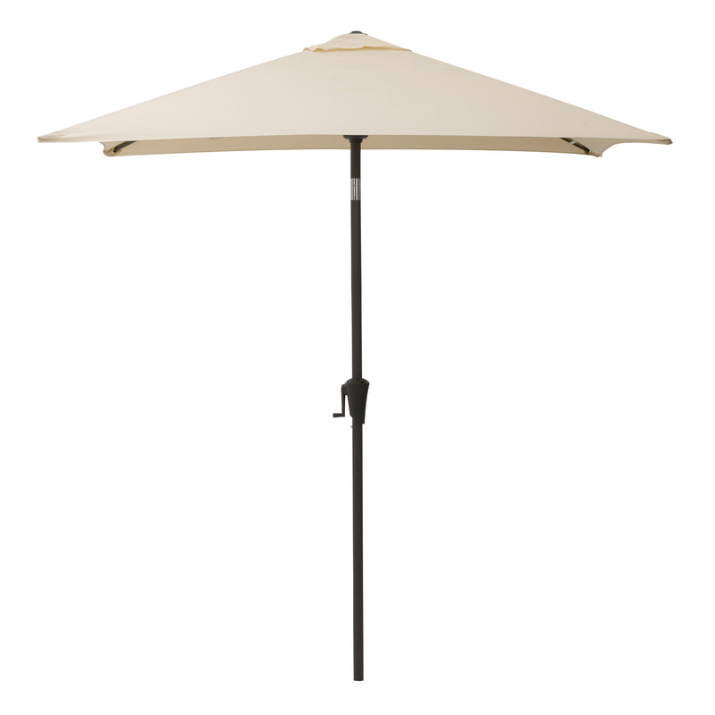 warm white square patio umbrella, tilting with base 300 Series product image CorLiving