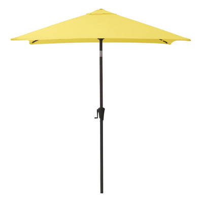 yellow square patio umbrella, tilting with base 300 Series product image CorLiving#color_yellow