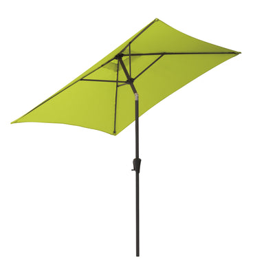 lime green square patio umbrella, tilting with base 300 Series product image CorLiving#color_lime-green