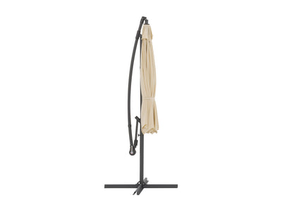 warm white offset patio umbrella 400 Series product image CorLiving#color_ppu-warm-white