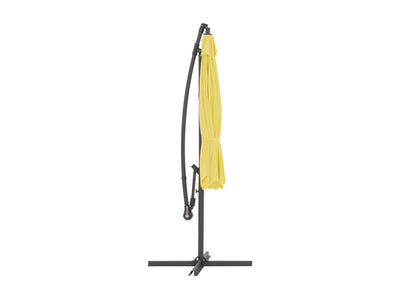 yellow offset patio umbrella 400 Series product image CorLiving#color_ppu-yellow