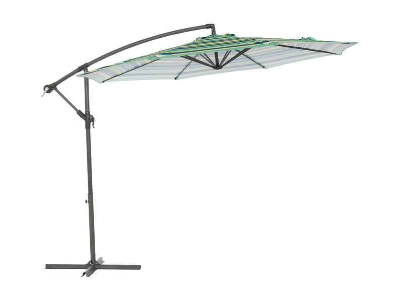 green and blue offset patio umbrella 420 Series product image CorLiving