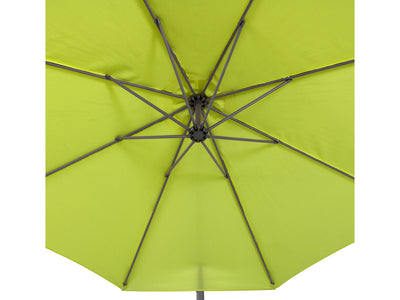 lime green offset patio umbrella 400 Series detail image CorLiving#color_ppu-lime-green