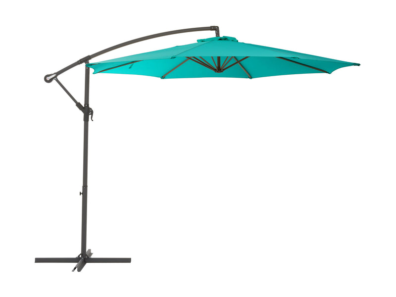 turquoise blue offset patio umbrella 400 Series product image CorLiving