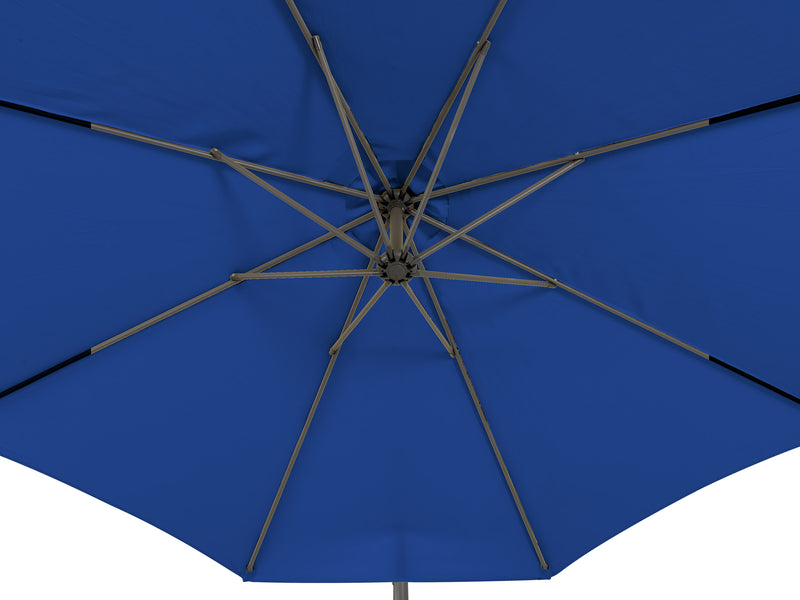 cobalt blue offset patio umbrella 400 Series detail image CorLiving