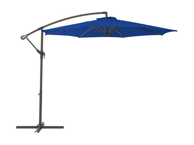 cobalt blue offset patio umbrella 400 Series product image CorLiving#color_ppu-cobalt-blue